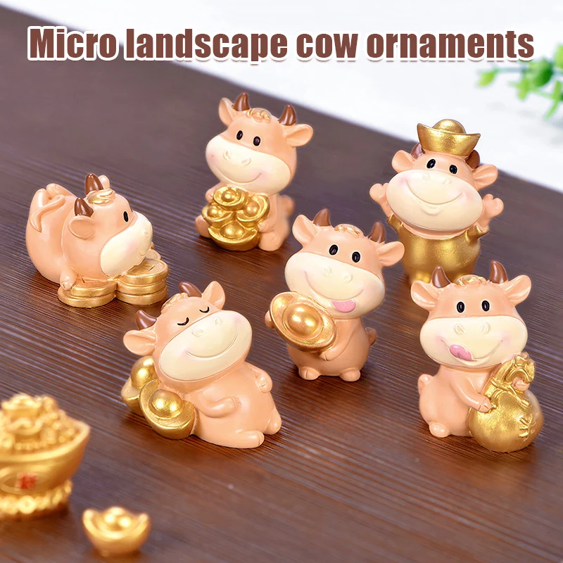 2022 Year of the Ox Micro Landscape Ornament Craft Home Decorations Happy New Year Good Wishes for Friend Family Figurines
2022 Year of the Ox Micro Landscape Ornament Craft Home Decorations Happy New Year Good Wishes for Friend Family Figurines