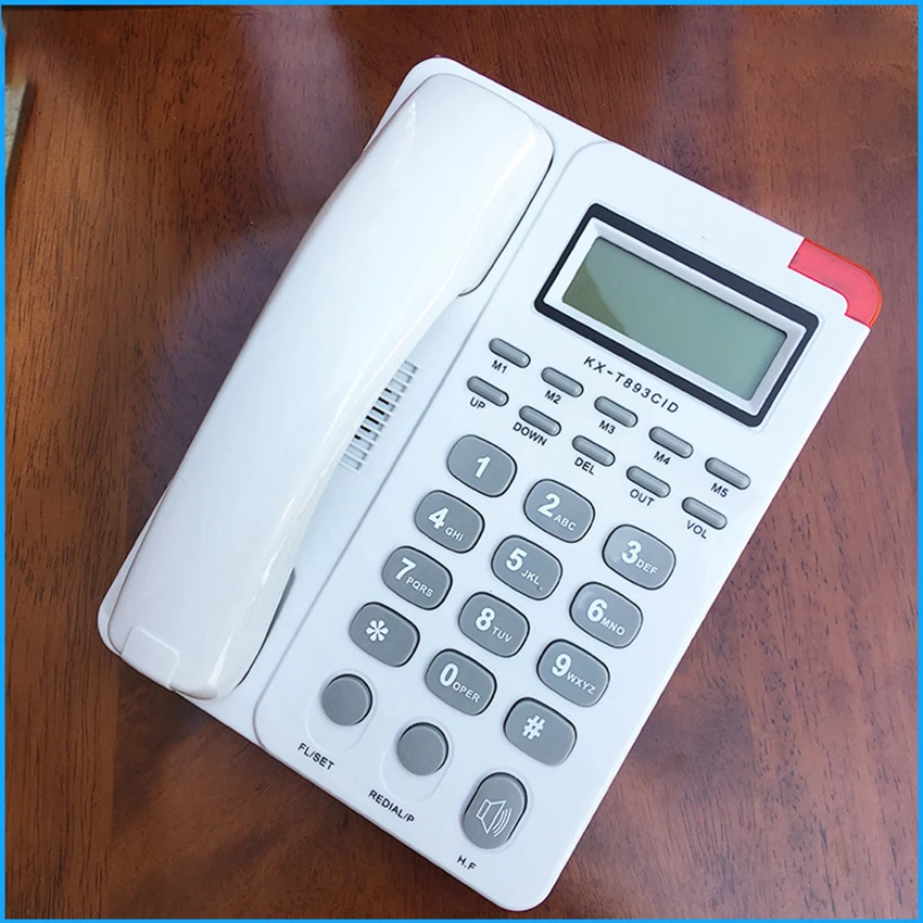 Corded Phone with Caller ID, Speakerphone, Home Corded Desktop Telephone Office Landline Phone with Basic Function
Corded Phone with Caller ID, Speakerphone, Home Corded Desktop Telephone Office Landline Phone with Basic Function