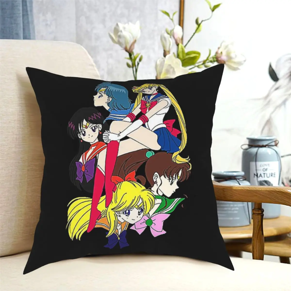 Sailor Moon Throw Pillow Cushion Cover Decorative Pillowcases Case Home Sofa Cushions 40x40,45x45cm(Double Sides)
Sailor Moon Throw Pillow Cushion Cover Decorative Pillowcases Case Home Sofa Cushions 40x40,45x45cm(Double Sides)