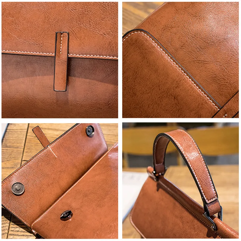 OL Elegant Shoulder Bags Vintage Simple Fashion Large Capacity Women's Crossbody Baguette Female Handbags
OL Elegant Shoulder Bags Vintage Simple Fashion Large Capacity Women's Crossbody Baguette Female Handbags