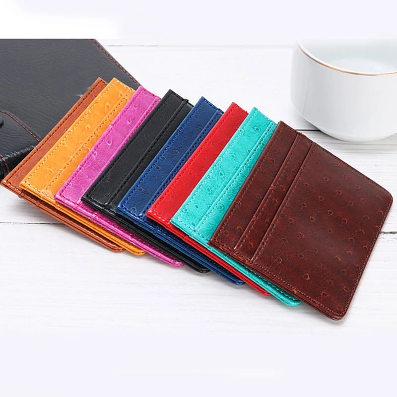 Card Holder PU Slim Bank Card Holder Traffic Card ID Cards Holder Coin Pouch Case Leather Name Card Package Wallet Card Holder
Card Holder PU Slim Bank Card Holder Traffic Card ID Cards Holder Coin Pouch Case Leather Name Card Package Wallet Card Holder