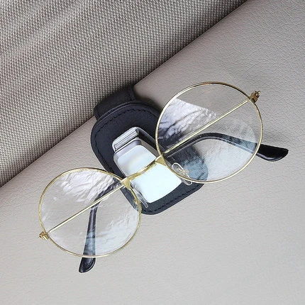 Universal Car Auto Sun Visor Leather Glasses Box Sunglasses Clip Card Ticket Holder Fastener Pen Case Eyeglasses Accessories
Universal Car Auto Sun Visor Leather Glasses Box Sunglasses Clip Card Ticket Holder Fastener Pen Case Eyeglasses Accessories