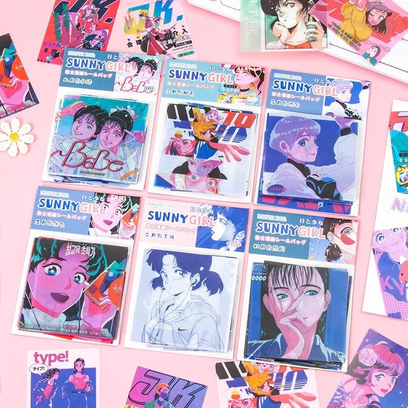 30Pcs/bag Japan Anime Cartoon Cute Cool Sexy Girls Fun Kids PET Sticker for Message Notebook Decorative Stickers School Supplies
30Pcs/bag Japan Anime Cartoon Cute Cool Sexy Girls Fun Kids PET Sticker for Message Notebook Decorative Stickers School Supplies