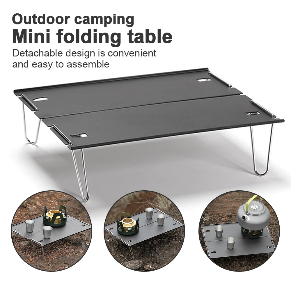 Mini Outdoor Table 30 x 21cm Portable Detachable Furniture Outdoor Foldable Camping Hiking Desk Traveling Outdoor Picnic Table
Mini Outdoor Table 30 x 21cm Portable Detachable Furniture Outdoor Foldable Camping Hiking Desk Traveling Outdoor Picnic Table