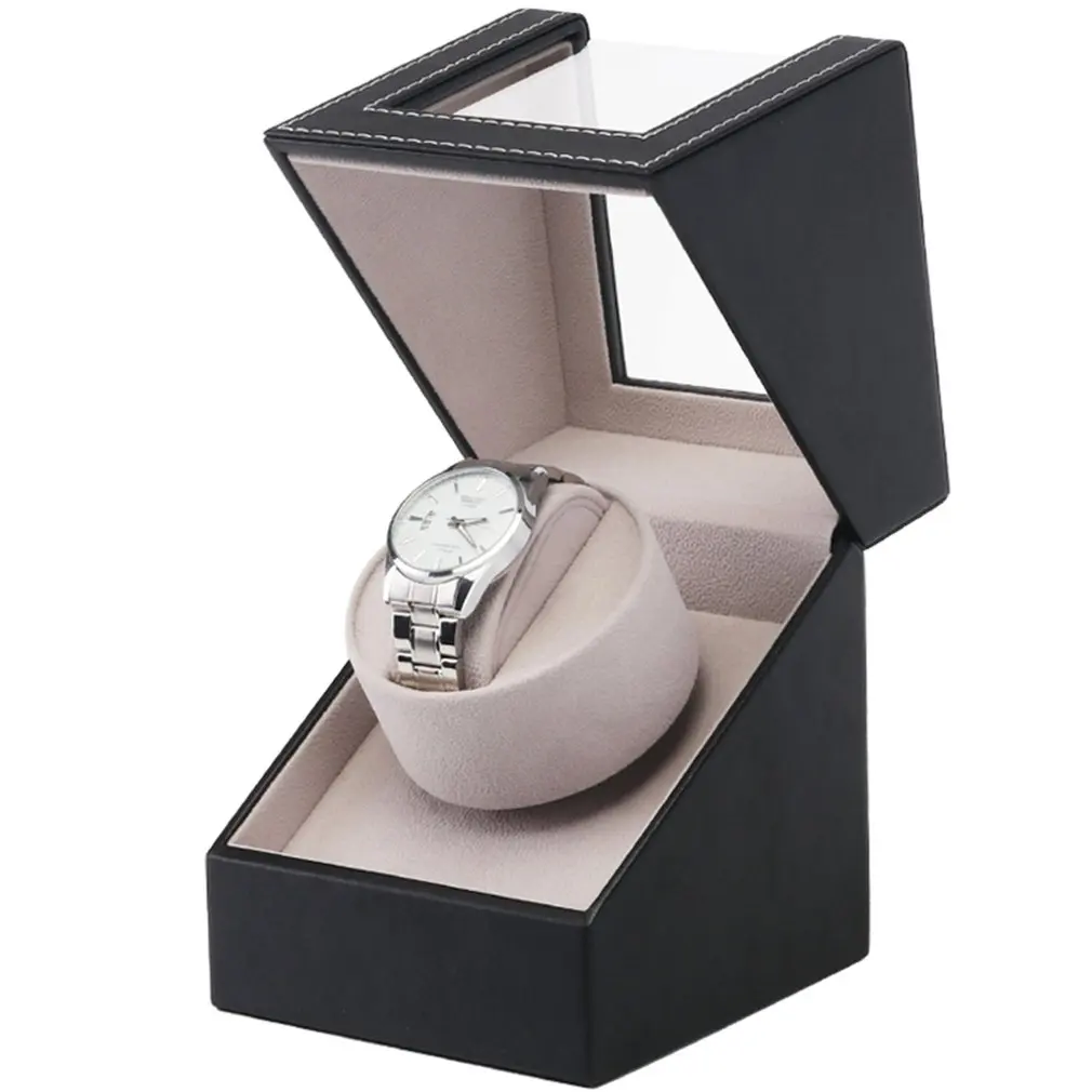 US Plug Automatic Mechanical Watch Winding Box Motor Shaker Watch Winder Holder Display Jewelry Storage Organizer
US Plug Automatic Mechanical Watch Winding Box Motor Shaker Watch Winder Holder Display Jewelry Storage Organizer
