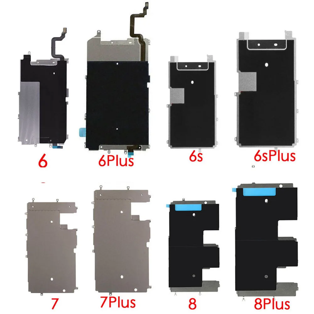 LCD Screen Back Metal Shield Plate Frame For iPhone 6 6Plus 6s 7 8 Plus Replacement Parts
LCD Screen Back Metal Shield Plate Frame For iPhone 6 6Plus 6s 7 8 Plus Replacement Parts