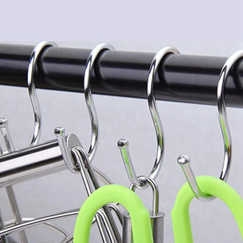 2 Pcs Dual S Shaped Hooks Home Office Bath Coat Caps Towel Hanger & 1 Pcs Coat Clothing Drying Holder Rack Hanger
2 Pcs Dual S Shaped Hooks Home Office Bath Coat Caps Towel Hanger & 1 Pcs Coat Clothing Drying Holder Rack Hanger