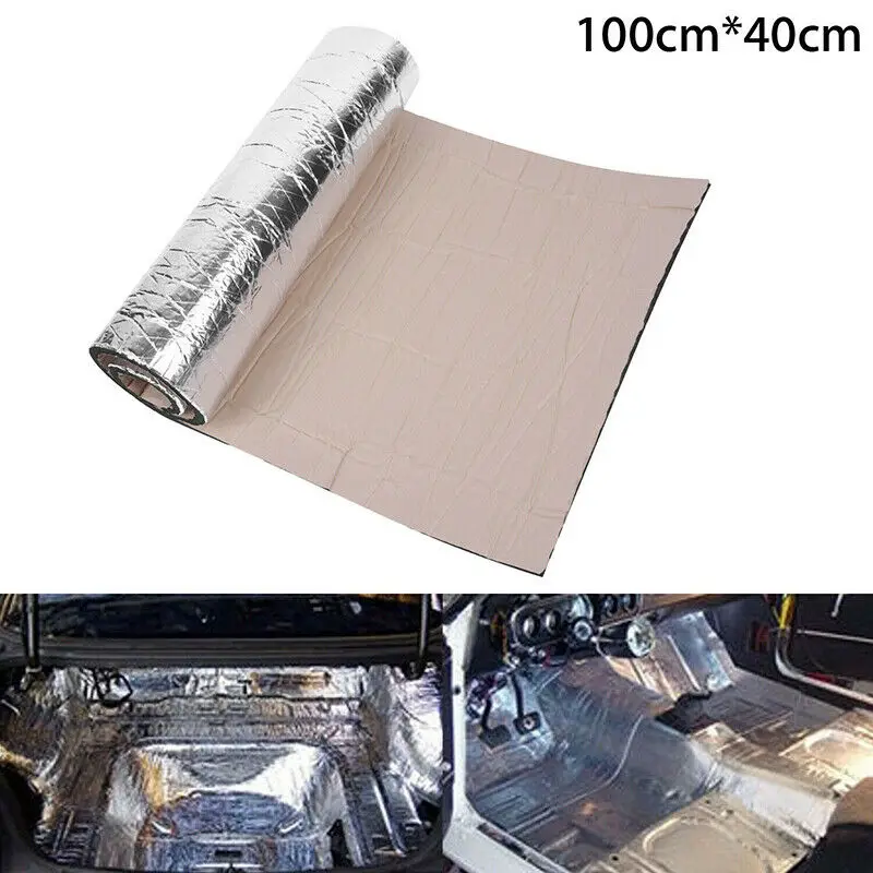 100x40cm 6mm Car Soundproof Deadening Heat Noise Insulation Warm Foam Mat Sound Thermal Proofing Pad
100x40cm 6mm Car Soundproof Deadening Heat Noise Insulation Warm Foam Mat Sound Thermal Proofing Pad