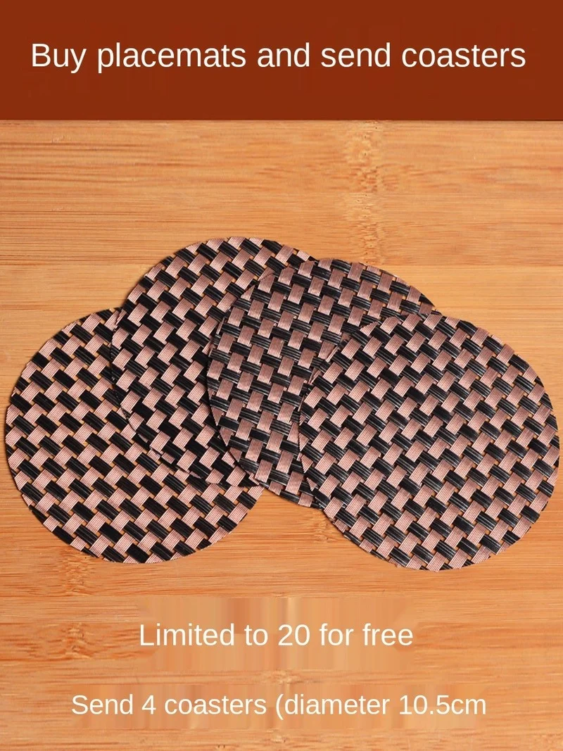 Nordic Waterproof Scaldproof Household Western Food mat For Bowl Plate Table Heat Insulation Pad
Nordic Waterproof Scaldproof Household Western Food mat For Bowl Plate Table Heat Insulation Pad