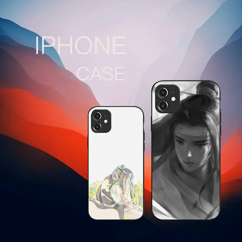 Mo Dao Zu Shi Anime Cartoon Phone Case Black Color For iPhone 13 12 Mini 11 Pro X XR XS Max 7 8 6 6s Plus SE Cover Coque Funda
Mo Dao Zu Shi Anime Cartoon Phone Case Black Color For iPhone 13 12 Mini 11 Pro X XR XS Max 7 8 6 6s Plus SE Cover Coque Funda