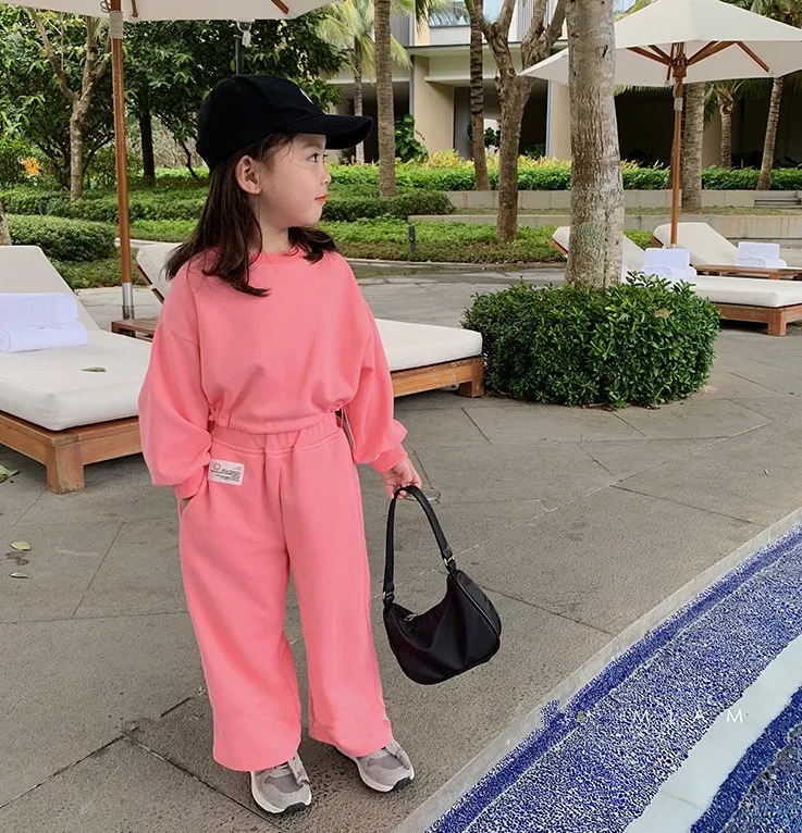 9225 Children Clothing Set Girl's Suit 2021 Autumn Winter Korean Long Sleeve Girl Leisure Two-piece Clothes Sweatershirt+Pant
9225 Children Clothing Set Girl's Suit 2021 Autumn Winter Korean Long Sleeve Girl Leisure Two-piece Clothes Sweatershirt+Pant