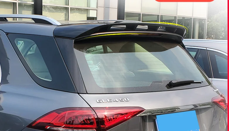 Спойлер w167 GLE350 для кровли benz GLE SUV спойлер на крышу багажника из АБС материала и