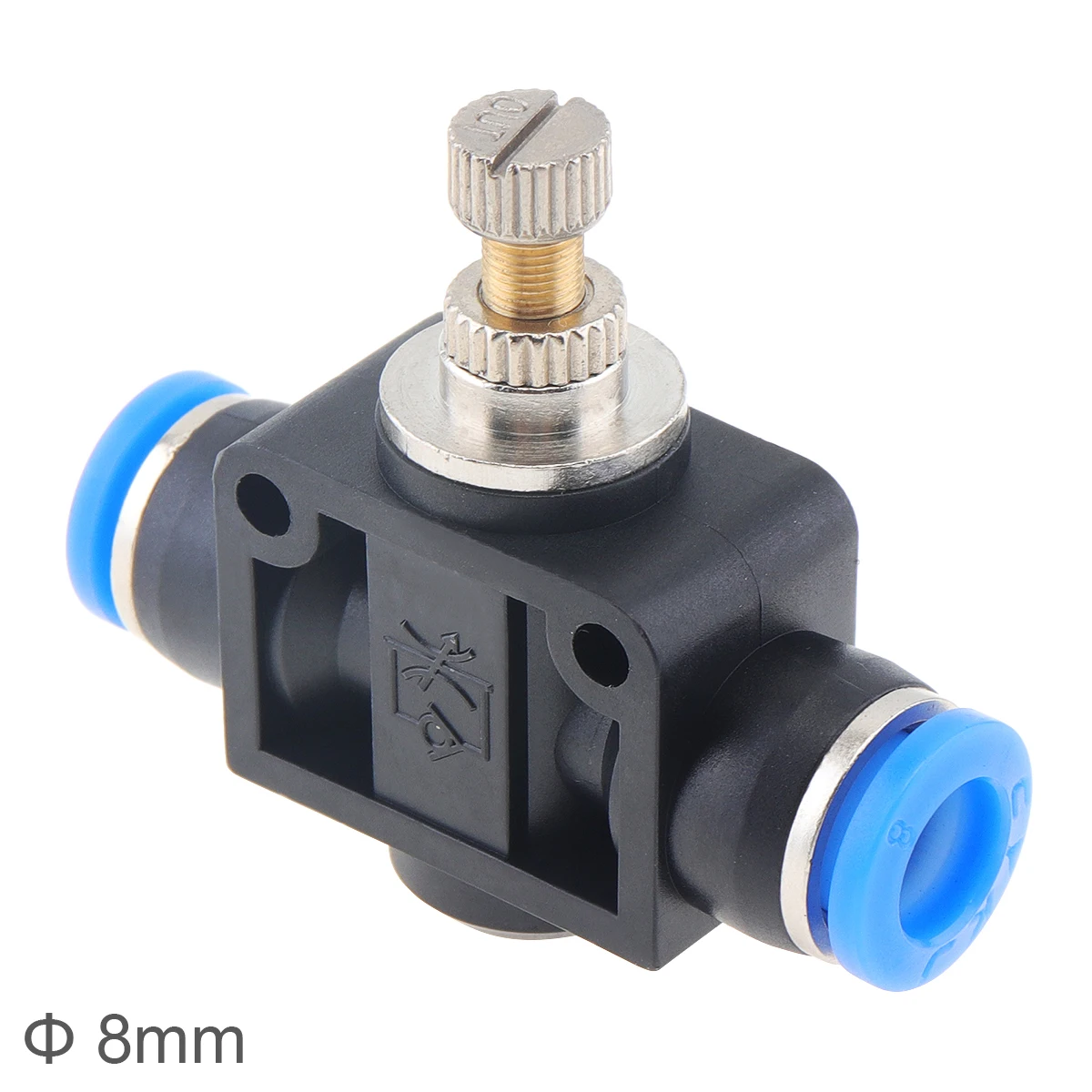 1 PC 8mm Black Adjustable Pneumatic Components Quick Connector Gas Flow Hand Valve with Plastic Socket for PU / Nylon Air Tube
1 PC 8mm Black Adjustable Pneumatic Components Quick Connector Gas Flow Hand Valve with Plastic Socket for PU / Nylon Air Tube