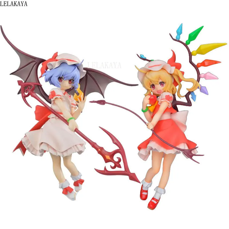 Фигурка из японского аниме «тохоу», Remilia scarlet & Flandre Scarlet, ПВХ, коллекция моделей, игрушки, рождественский подарок, лелакая
Фигурка из японского аниме «тохоу», Remilia scarlet & Flandre Scarlet, ПВХ, коллекция моделей, игрушки, рождественский подарок, лелакая