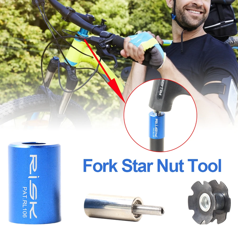 Bicycle Front Fork Star Nut Installation Tool Bicycle Headset Tool with Spare Screws and Star Nuts Bike Sun Flower Driving New
Bicycle Front Fork Star Nut Installation Tool Bicycle Headset Tool with Spare Screws and Star Nuts Bike Sun Flower Driving New
