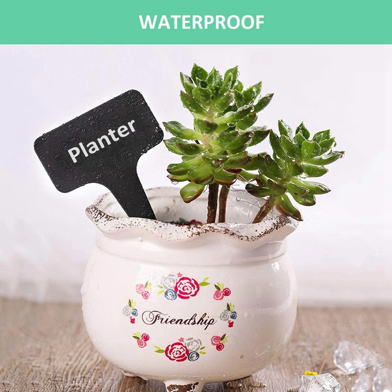 100pcs Black Plant Labels Water T-Types Plant Tag Reusable Nursery Garden Labels Plant Markers for Flower Vegetables Lable
100pcs Black Plant Labels Water T-Types Plant Tag Reusable Nursery Garden Labels Plant Markers for Flower Vegetables Lable