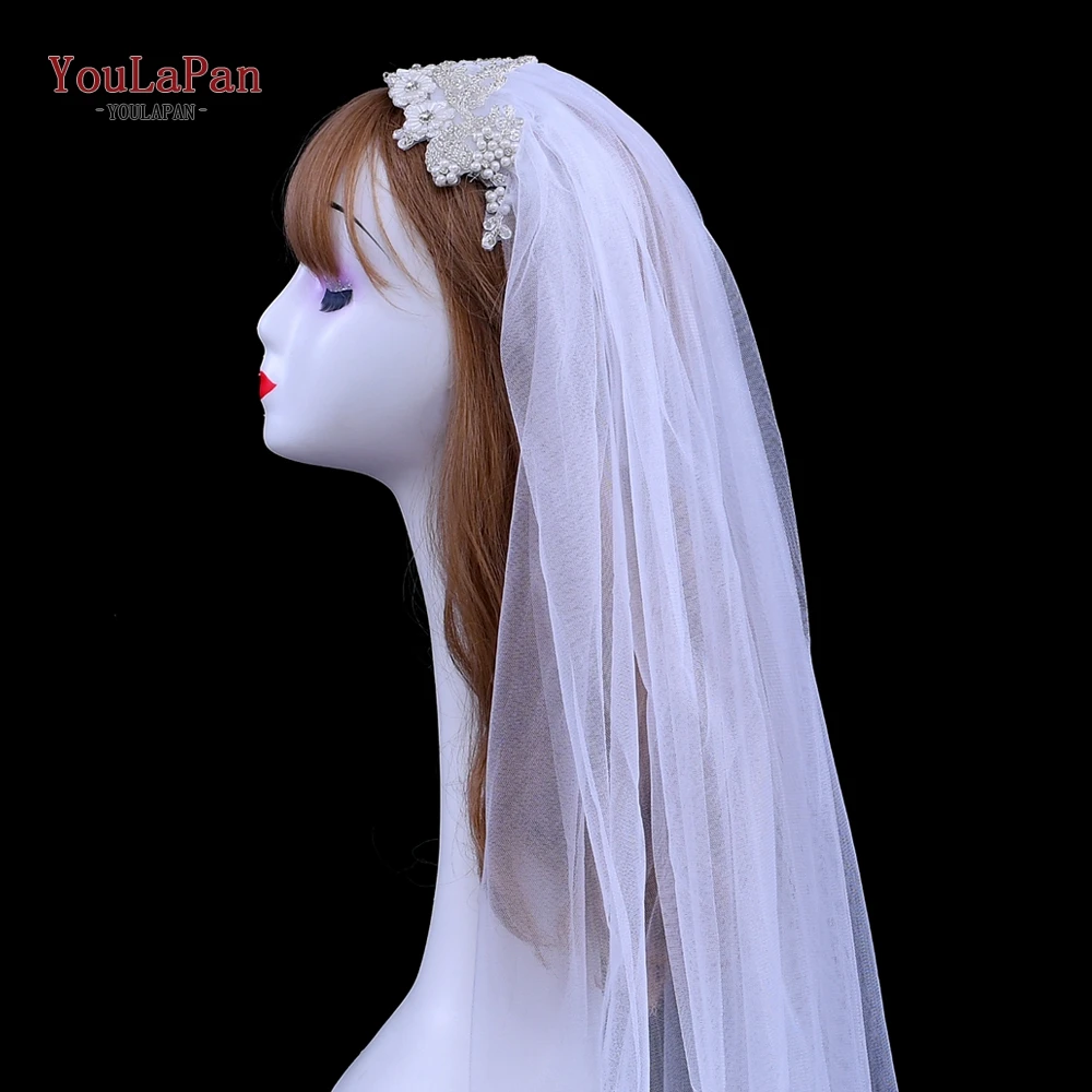 YouLaPan VS91 Lace Applique Beaded Bride Veil Bride Tulle Popular Wedding Bridal Veil with Comb Flower Bride Veil for Marriage
YouLaPan VS91 Lace Applique Beaded Bride Veil Bride Tulle Popular Wedding Bridal Veil with Comb Flower Bride Veil for Marriage