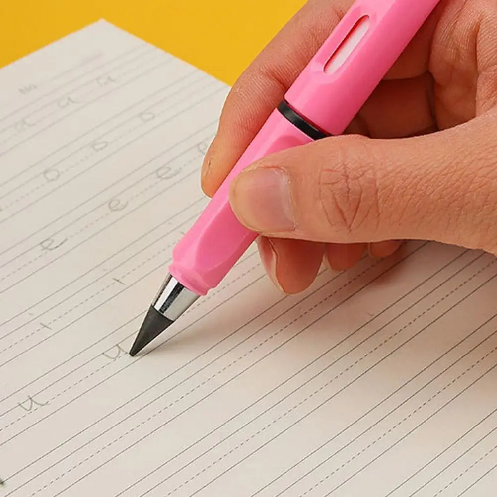 

Вечный карандаш, сменная ручка без чернил, неограниченная ручка, не содержит пыли, школьный наконечник, ластик для письма, принадлежности бе...