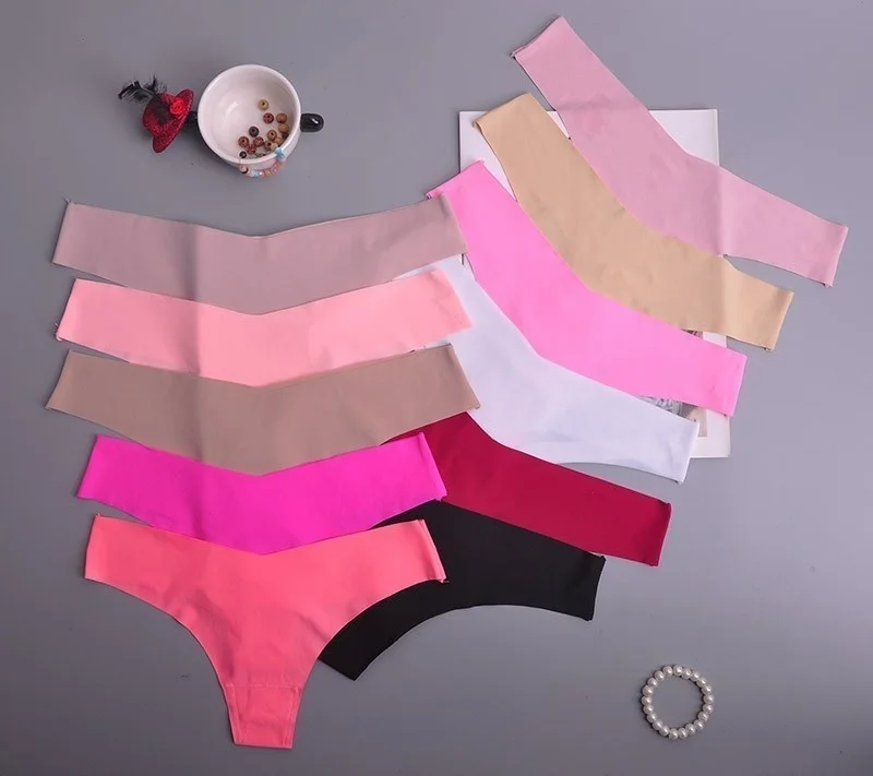 Hot Silk Sexy Women Thongs g string Seamless Panties Female Underwear Tanga Panties Low-Rise Lingerie Panty Intimates 3pcs ac125 
Hot Silk Sexy Women Thongs g string Seamless Panties Female Underwear Tanga Panties Low-Rise Lingerie Panty Intimates 3pcs ac125