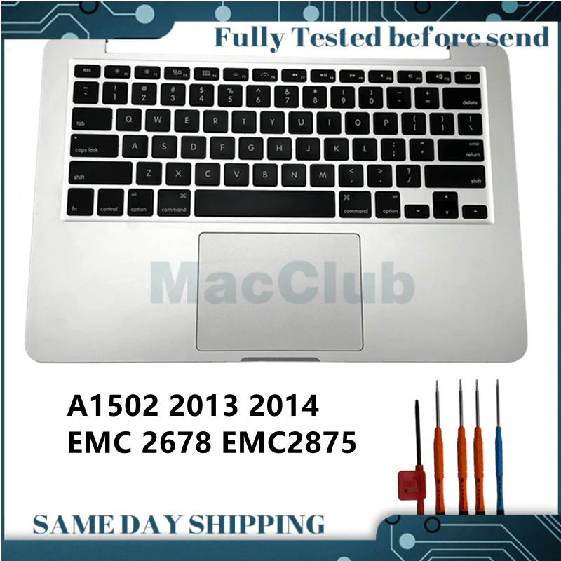 661-8154 for MacBook Pro A1502 Retina 2013 2014 emc 2678 2875 Top Case Palmrest Keyboard Trackpad Battery KEYBOARD
661-8154 for MacBook Pro A1502 Retina 2013 2014 emc 2678 2875 Top Case Palmrest Keyboard Trackpad Battery KEYBOARD