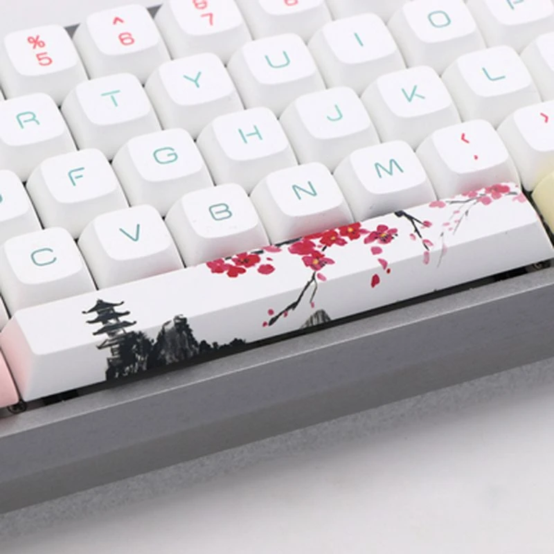 SpaceBar Keycap PBT Five Side Dye-Subbed 6.25U Cherry Profile Keyboard gk61 gk64 L4MD
SpaceBar Keycap PBT Five Side Dye-Subbed 6.25U Cherry Profile Keyboard gk61 gk64 L4MD