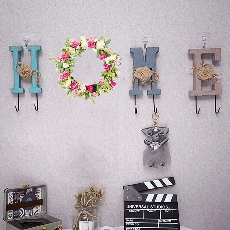 Rose Wreath Wall Hanging Vine Circle Simulation Triple-cornered Rose Garland Wreath Door Hanging Spring Home Decoration
Rose Wreath Wall Hanging Vine Circle Simulation Triple-cornered Rose Garland Wreath Door Hanging Spring Home Decoration