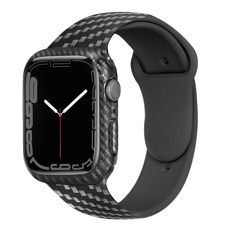 Чехол и ремешок для Apple Watch band 44 мм 40 мм 45 мм 41 мм 42 мм 38 мм, силиконовый браслет из углеродного волокна для наручных часов iwatch Series 3 5 6 SE 7
Чехол и ремешок для Apple Watch band 44 мм 40 мм 45 мм 41 мм 42 мм 38 мм, силиконовый браслет из углеродного волокна для наручных часов iwatch Series 3 5 6 SE 7