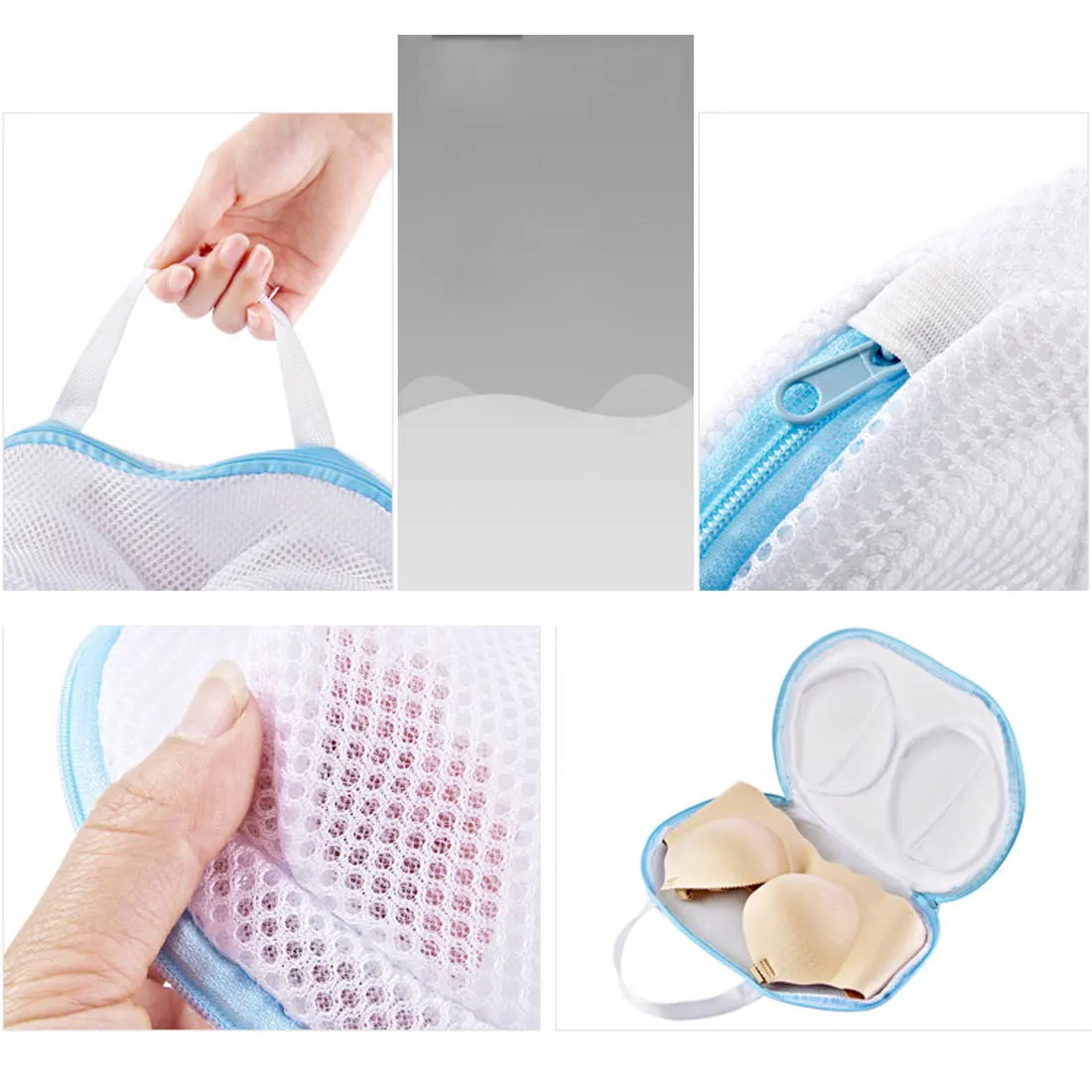Washing Machine-wash Special Laundry Brassiere Bag Bra Washing Mesh Bag Anti-deformation Underwear Cleaning Laundry Supplies
Washing Machine-wash Special Laundry Brassiere Bag Bra Washing Mesh Bag Anti-deformation Underwear Cleaning Laundry Supplies