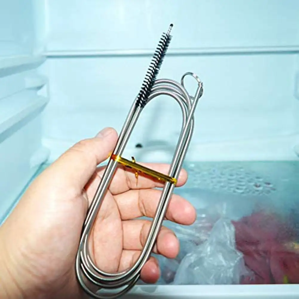 Refrigerator Cleaner Long Flexible Refrigerator Scrub Brush Flexible Soft Touching Scrub Brush Keeps Hose Clean #CW
Refrigerator Cleaner Long Flexible Refrigerator Scrub Brush Flexible Soft Touching Scrub Brush Keeps Hose Clean #CW