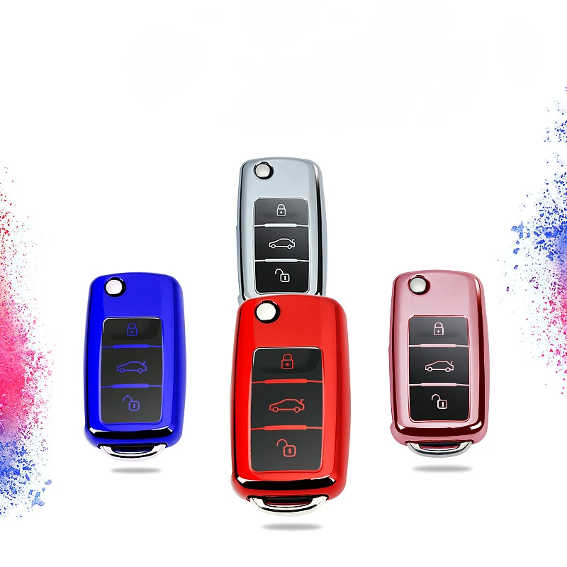 For Volkswagen For VW Passat Golf Jetta Bora Polo Sagitar Tiguan Full Cover Shell Accessories Colorful New Soft TPU Car Key Case
For Volkswagen For VW Passat Golf Jetta Bora Polo Sagitar Tiguan Full Cover Shell Accessories Colorful New Soft TPU Car Key Case
