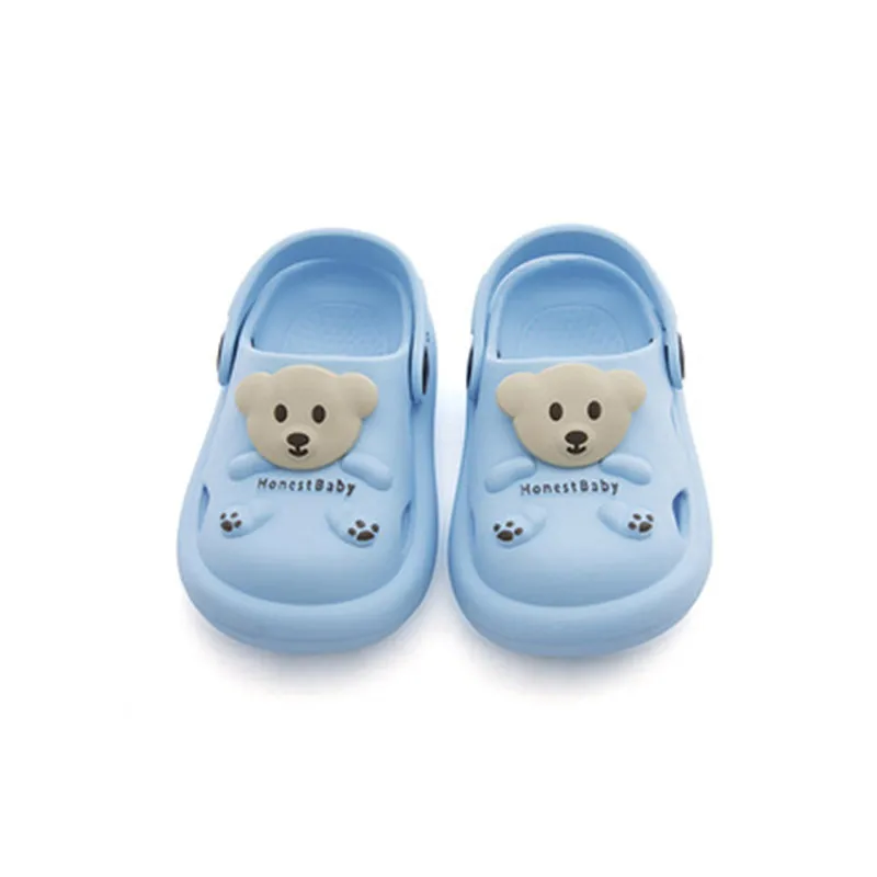 Детская обувь для мальчиков и девочек, летние тапочки с мультяшным медведем, Нескользящие пляжные дышащие сандалии, можно носить на открыто...
Детская обувь для мальчиков и девочек, летние тапочки с мультяшным медведем, Нескользящие пляжные дышащие сандалии, можно носить на открыто...