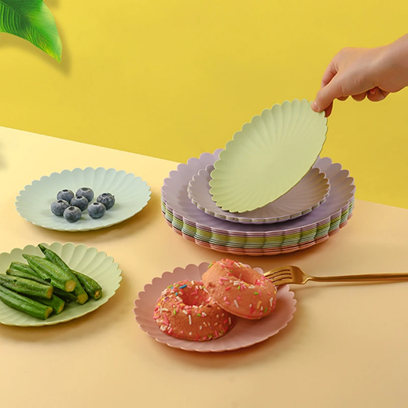 1Pc Plastic Snack Cake Plate Reusable Birthday Wedding Party Tableware Spit Bone Dish Home Creative Tray Garbage Storage Plates
1Pc Plastic Snack Cake Plate Reusable Birthday Wedding Party Tableware Spit Bone Dish Home Creative Tray Garbage Storage Plates