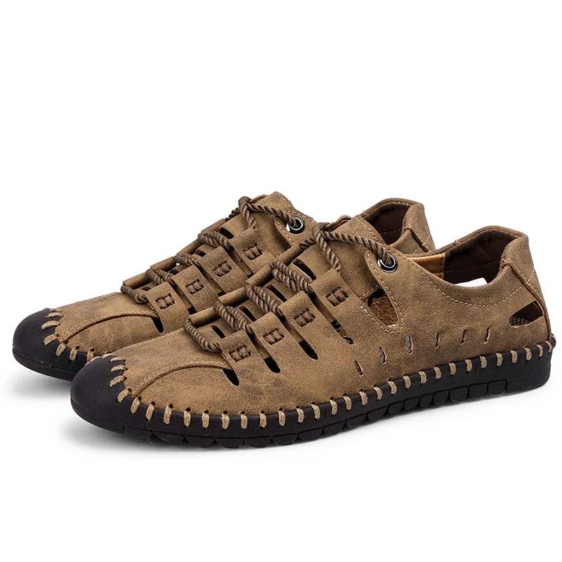 Men Closed Toe Beach Sandals Summer Cushion Breathable Shoes Leisure Quick-Drying Classical Sandals 2021 New Brand Designer38-48
Men Closed Toe Beach Sandals Summer Cushion Breathable Shoes Leisure Quick-Drying Classical Sandals 2021 New Brand Designer38-48
