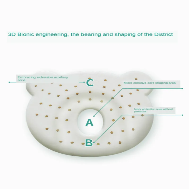 Baby Latex Pillow 0-1 Years Old Anti-Deviation Head Baby Newborn Baby Child Shaping Breathable Pillow Core
Baby Latex Pillow 0-1 Years Old Anti-Deviation Head Baby Newborn Baby Child Shaping Breathable Pillow Core