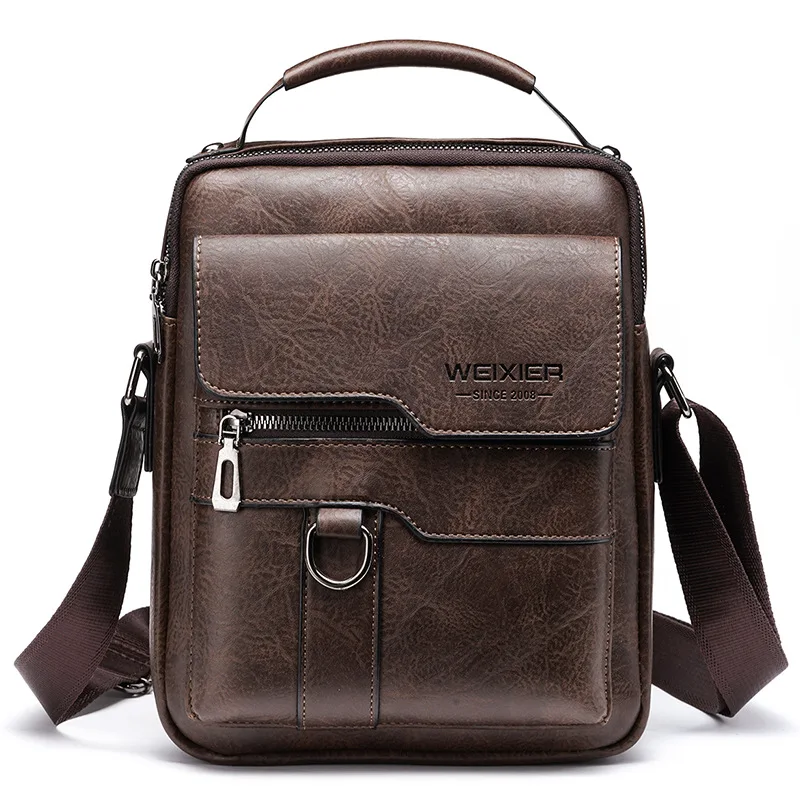 new men's messenger bag European and American style PU leather retro large capacity shoulder bag men's handbag travel backpack
new men's messenger bag European and American style PU leather retro large capacity shoulder bag men's handbag travel backpack