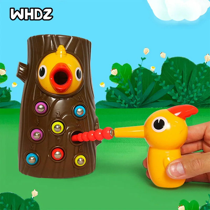 Educational toys for children wooden toys Woodpecker catching bugs with Magnet fishing New Year gift for boys&girl
Educational toys for children wooden toys Woodpecker catching bugs with Magnet fishing New Year gift for boys&girl