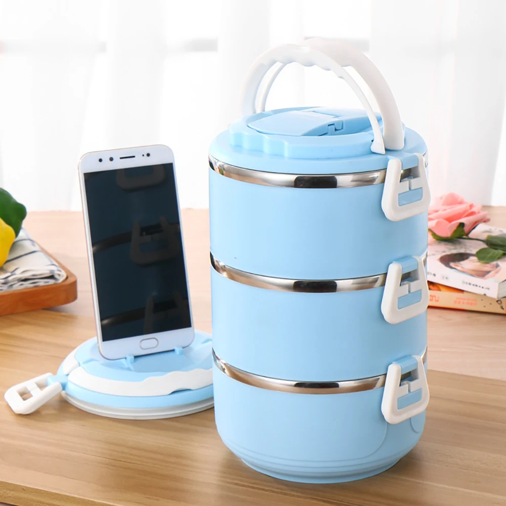 Microwave Stainless Steel Thermal Lunch Box Layers Sealed Grid Hidden Hand Tableware Students School Adult Lunch Box Dinner
Microwave Stainless Steel Thermal Lunch Box Layers Sealed Grid Hidden Hand Tableware Students School Adult Lunch Box Dinner