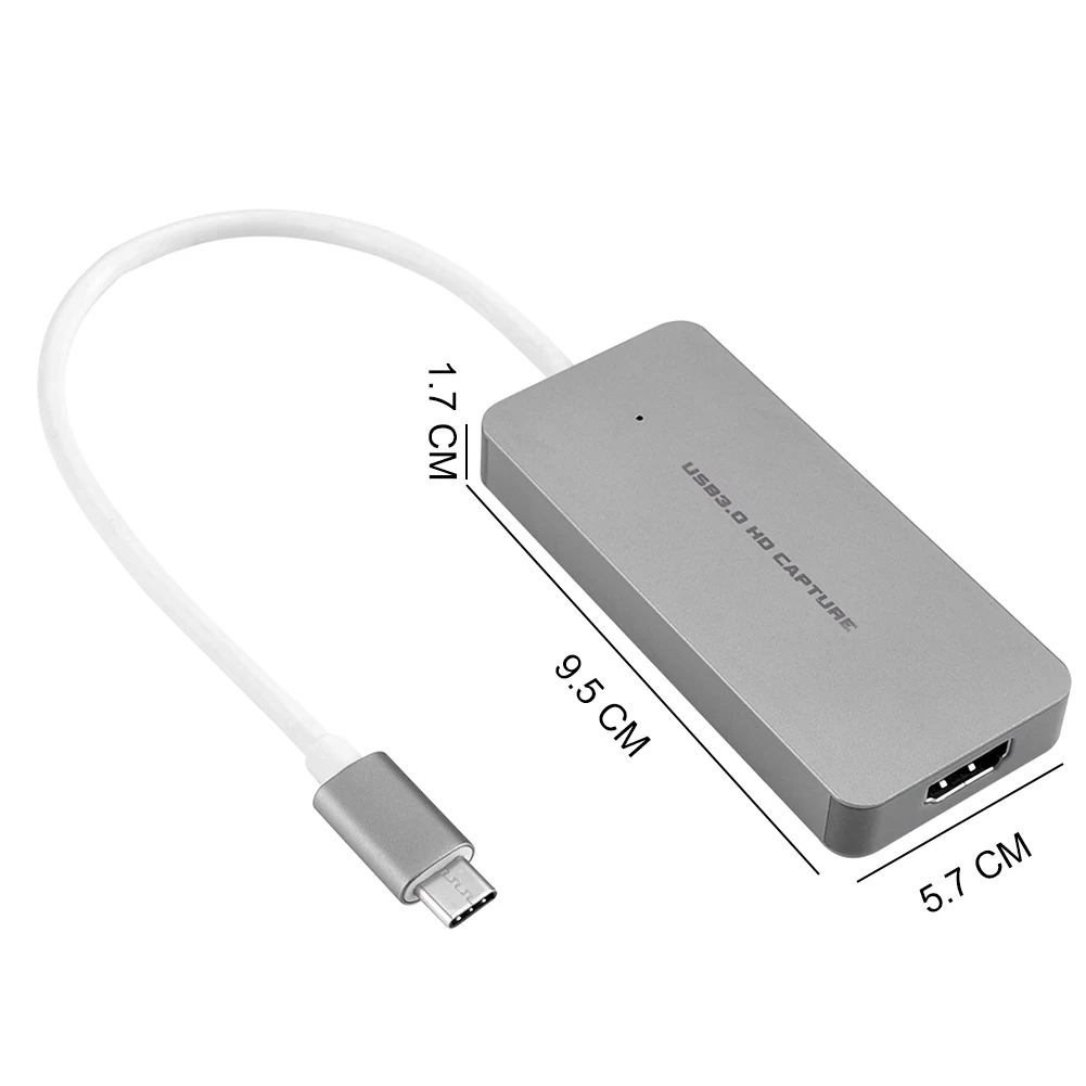 1080P 60fps Computer Accessory Game Record Full HD Audio Video Capture Card USB 3.0 Broadcast To TYPE C Portable UVC
1080P 60fps Computer Accessory Game Record Full HD Audio Video Capture Card USB 3.0 Broadcast To TYPE C Portable UVC