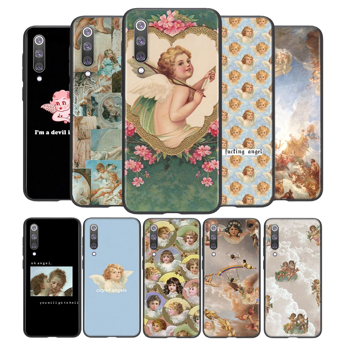 Renaissance angels Novelty For Xiaomi Mi 10T 10i 9T 9 11i 11 Note 10 Ultra Lite Pro 5G SE Soft TPU Funda Capa Black Phone Case
Renaissance angels Novelty For Xiaomi Mi 10T 10i 9T 9 11i 11 Note 10 Ultra Lite Pro 5G SE Soft TPU Funda Capa Black Phone Case
