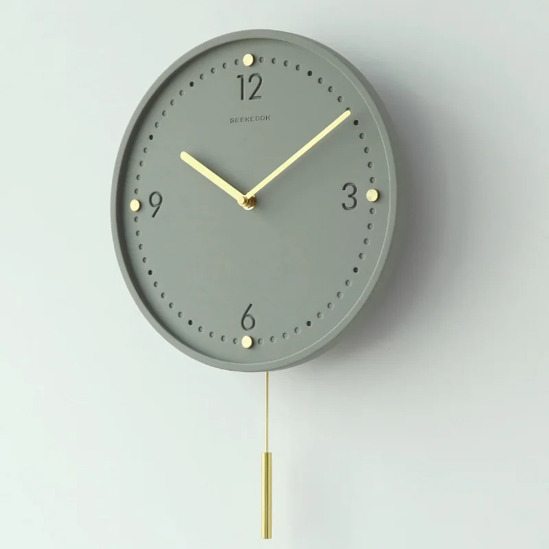 Cement Wall Clock Industrial Style Wall Hanging Decoration Rocking Silent Clock Nordic Home Decor Living Room Bedroom Clock
Cement Wall Clock Industrial Style Wall Hanging Decoration Rocking Silent Clock Nordic Home Decor Living Room Bedroom Clock