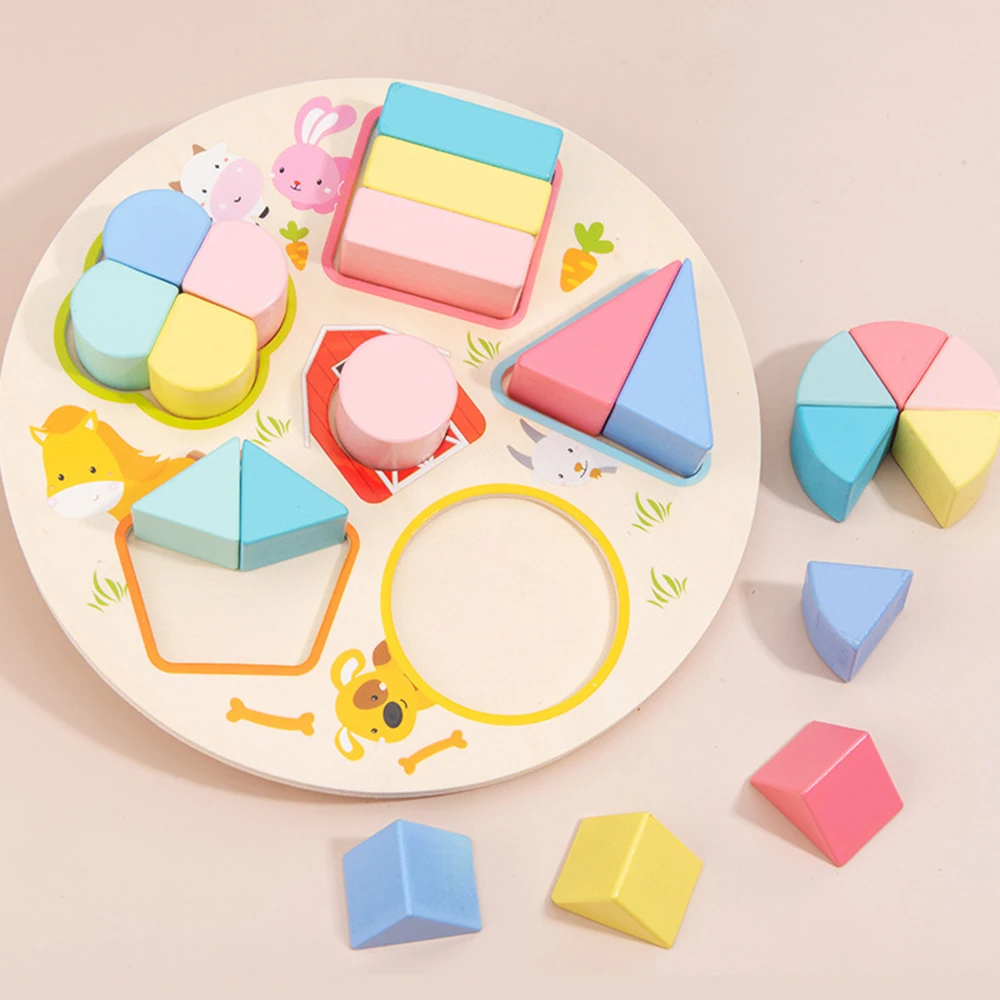 Детская деревянная игрушка Монтессори, 3D головоломки, блоки, геометрическая форма и цвет, соответствие Монтессори, Раннее Обучение
Детская деревянная игрушка Монтессори, 3D головоломки, блоки, геометрическая форма и цвет, соответствие Монтессори, Раннее Обучение