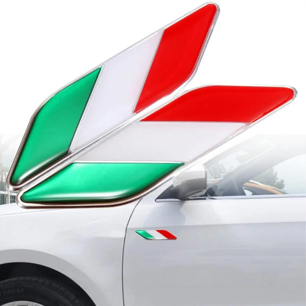 2Pcs 3D Italian Flag Adhesive Car Sticker Badge Waterproof Emblem Styling Decor наклейки на авто автомобильные товары
2Pcs 3D Italian Flag Adhesive Car Sticker Badge Waterproof Emblem Styling Decor наклейки на авто автомобильные товары