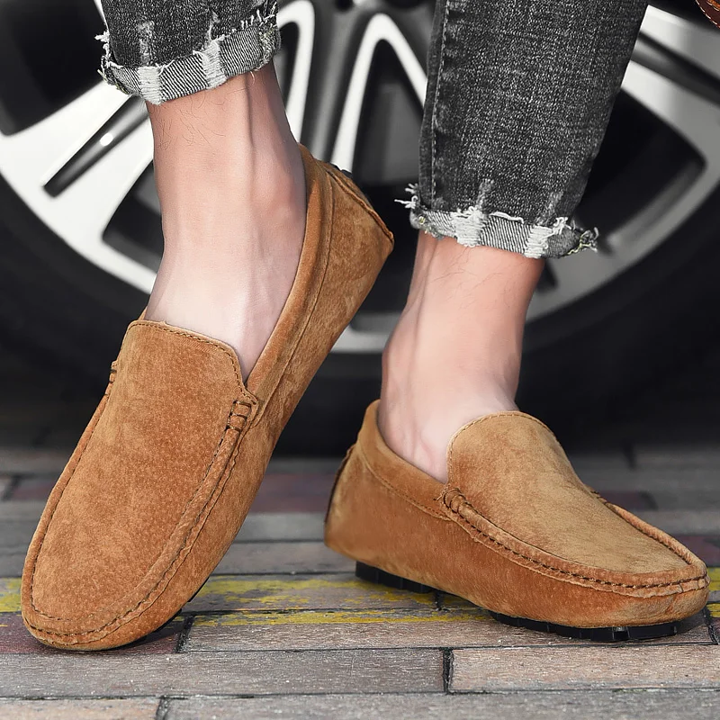 New Arrival Men Fashion Shoes Anti-Slip Driving Moccasin Men Plus Size Casual Loafers Footwear Comfortable Lazy Shoes Mens 
New Arrival Men Fashion Shoes Anti-Slip Driving Moccasin Men Plus Size Casual Loafers Footwear Comfortable Lazy Shoes Mens