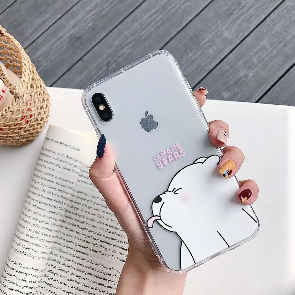 Disney We Bare Bear for Mobile Phone Shell for iPhone Iphone12mini Cartoon 12promax Transparent 11 Drop-Resistant 11 iphone case
Disney We Bare Bear for Mobile Phone Shell for iPhone Iphone12mini Cartoon 12promax Transparent 11 Drop-Resistant 11 iphone case