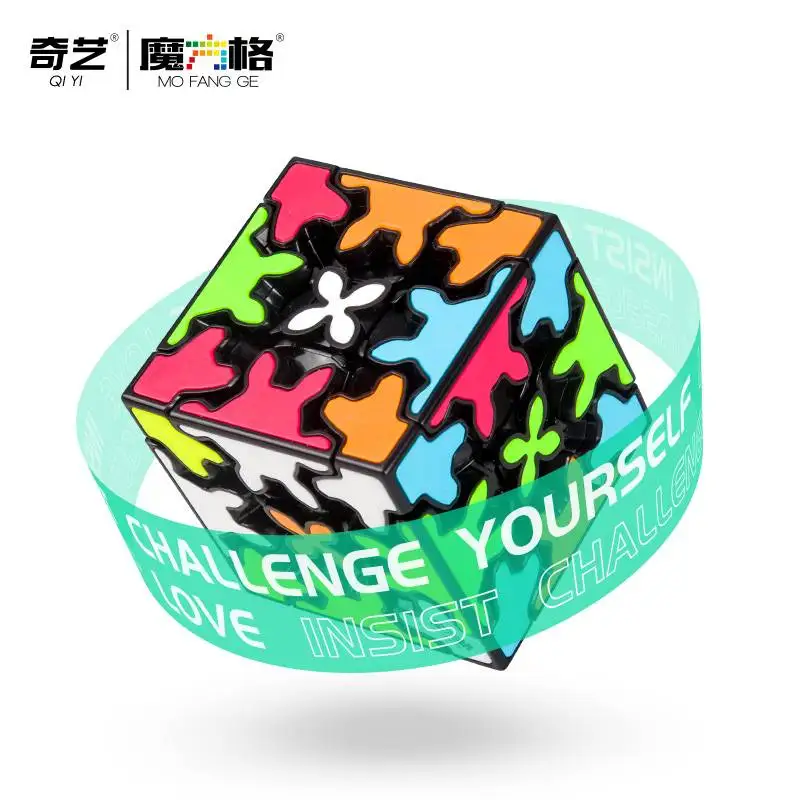 New Qiyi Gear 5.7CM 3X3X3 Magic Puzzle Cube 3D Creative Special-shaped Children's Educational Toys For Gifts
New Qiyi Gear 5.7CM 3X3X3 Magic Puzzle Cube 3D Creative Special-shaped Children's Educational Toys For Gifts