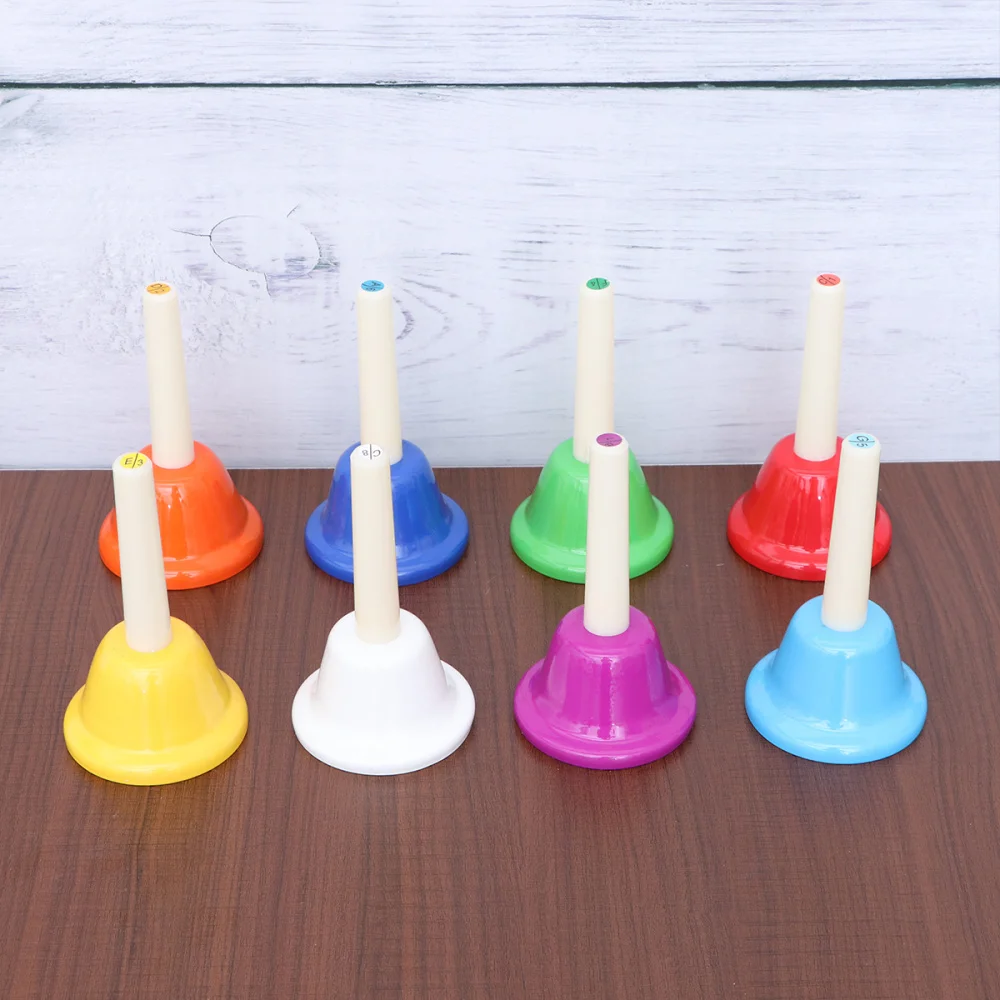 8Pcs Multicolor Eight Tone Baby Musical Instrument Toys Children Eight Tone Touch Clock Early Education Play Toys Child Gift
8Pcs Multicolor Eight Tone Baby Musical Instrument Toys Children Eight Tone Touch Clock Early Education Play Toys Child Gift
