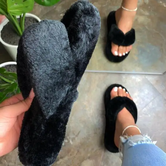 thick-soled non-slip plus size plush slippers Fall/winter 2020 new home indoor cotton sandals women plush flip flops 36-45 ms
thick-soled non-slip plus size plush slippers Fall/winter 2020 new home indoor cotton sandals women plush flip flops 36-45 ms