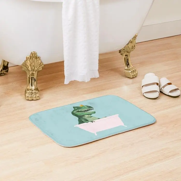 Playful T Rex In Bathtub In Green Bath Mat Bathroom Cartoon.Doormat Shower Room Living Room Carpet Toilet Rug Wash Decoration
Playful T Rex In Bathtub In Green Bath Mat Bathroom Cartoon.Doormat Shower Room Living Room Carpet Toilet Rug Wash Decoration