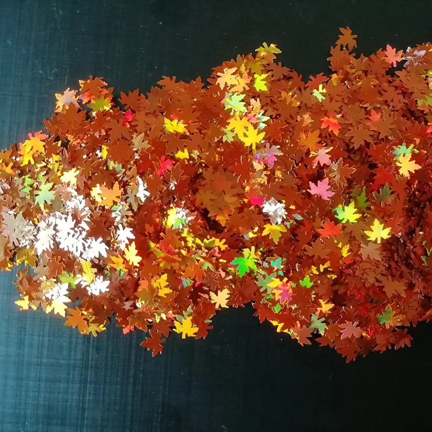 Nail Art Paillette Maple Leaf Super Thin Flakes Laser Nail Decoration Accessories 
Nail Art Paillette Maple Leaf Super Thin Flakes Laser Nail Decoration Accessories