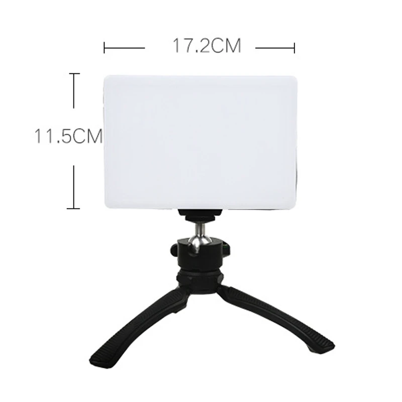 Photography Flat Light LED Photography Live Fill Light Small Outdoor Photo Light 3200-5600K(EU Plug)
Photography Flat Light LED Photography Live Fill Light Small Outdoor Photo Light 3200-5600K(EU Plug)